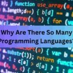 Why Are There So Many Programming Languages?