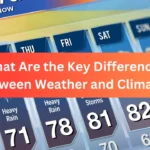 What Are the Key Differences Between Weather and Climate?